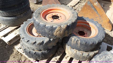 skid steer tires foam filled